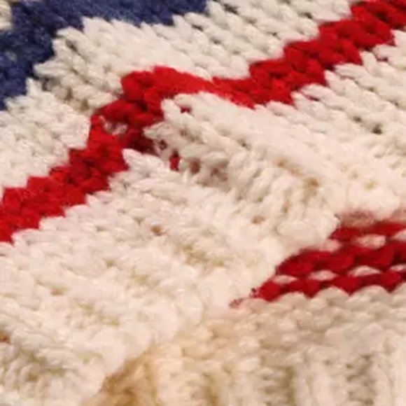 Rainbow Striped Long sleeve Knit Sweater - Picture 9 of 11